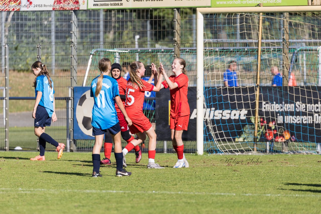 Bild 351 - wBJ TuS Rotenhof - Holstein Kiel : Ergebnis: 1:4